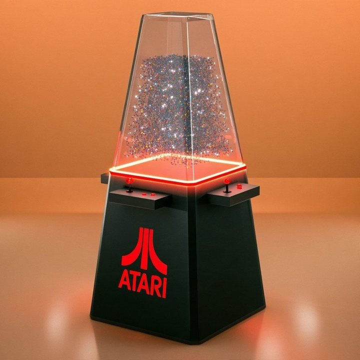Arcade, atari concept concept: hero