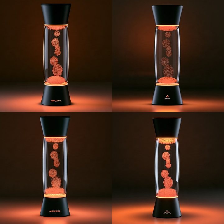 Mirror, lava lamp concept: renders