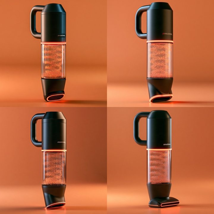 Nib, vacuum cleaner concept: renders